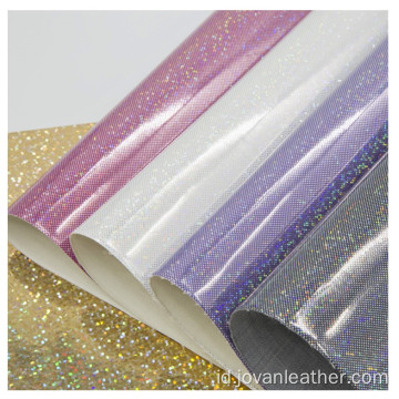 glitter sintetis gulungan kulit